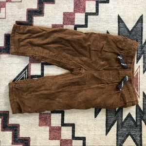 18m corduroy pants, jersey lined
